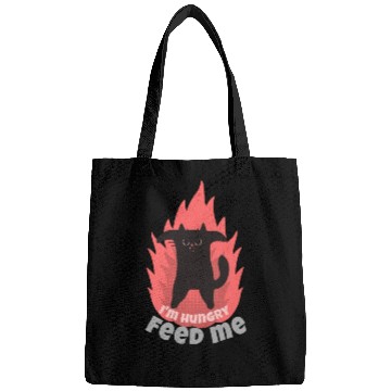 Discover Angry Hungry Cat Feed Me! Bags
