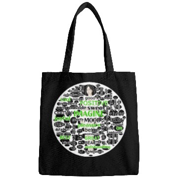 Discover Illustration with Watchwords – Positive Words Bags