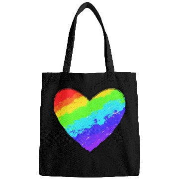 Discover love rainbow pride Bags