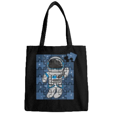Discover Autism Spaceman Astro Cosmo Space Lover Autism Awa Bags