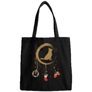 Discover dog dreamcatcher Christmas German Shepherd Bags