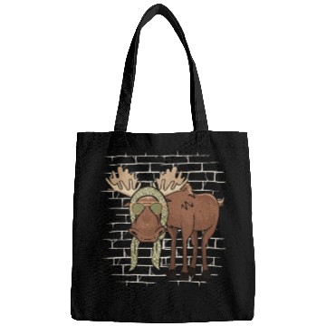 Discover Moose Elk Sunglasses Scarf Bags