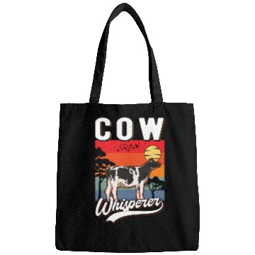 Discover Cow Whisperer Cattle Farmer Bags