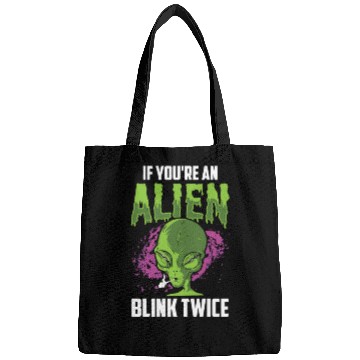 Discover If You're An Alien Blink Twice Space Astronaut Bags