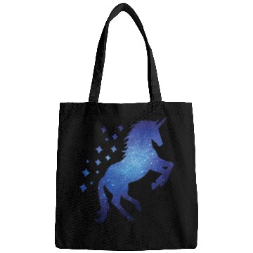 Discover Cosmic Unicorn Outer Space Unicorn Galaxy Bags