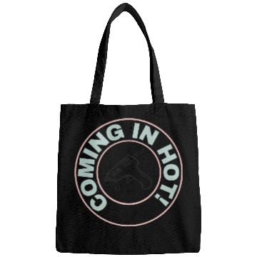 Discover Coming in Hot - Black Glue Gun Bags