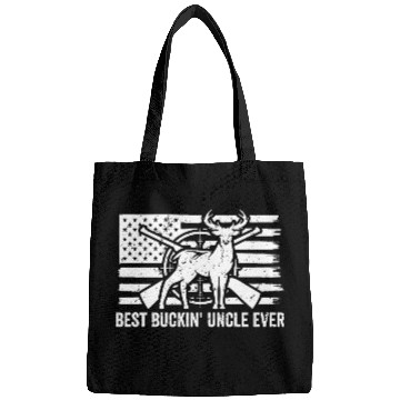 Discover Best Buckin' Uncle Ever American Flag Bags