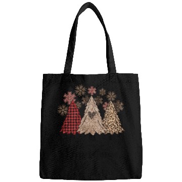 Discover Xmas Messy Christmas Buffalo Plaid Bags