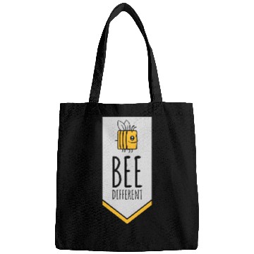 Discover bee different saying quote Bags