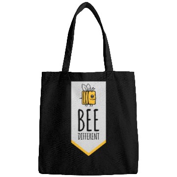 Discover bee different saying quote Bags