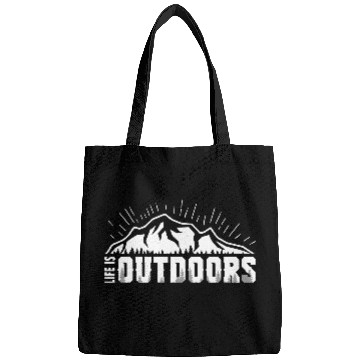 Discover Life Is Outdoors Bags