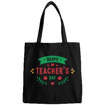 Discover Happy Teacher Day Quote Bags