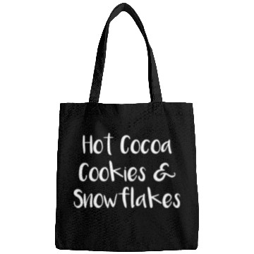 Discover Hot Cocoa Cookies and Snowflakes Bags