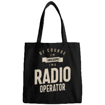 Discover Radio Operator Job Occupation Birthday Worker Bags