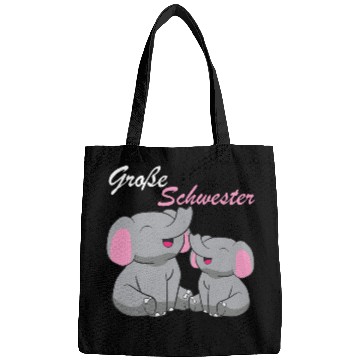 Discover Elephants - Große Schwester Bags