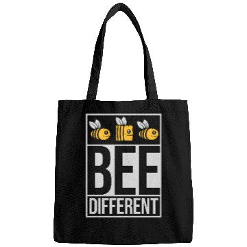 Discover bee different saying quote Bags