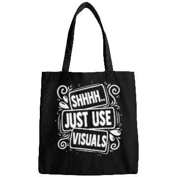 Discover Novelty Shh Just Use Visuals Special-Ed Bags