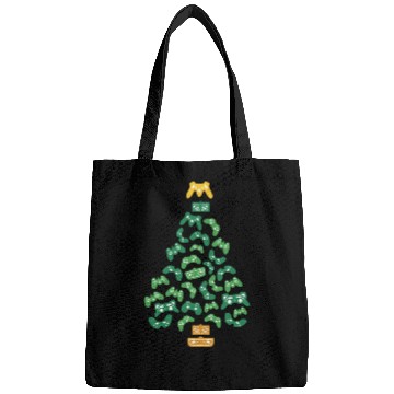 Discover Joystick Gamer Christmas Tree Pajama Lights Bags