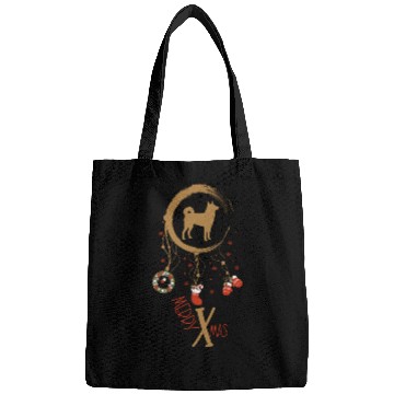 Discover dog dreamcatcher Christmas Norrbottenspitz Bags