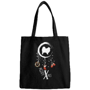 Discover dog dreamcatcher Christmas Pomeranian Bags