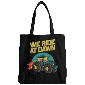 Discover We Ride At Dawn Dad Lawn Mower Make Laugh Day Yard Bags