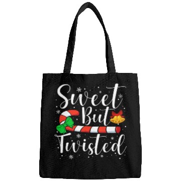 Discover Candy Cane Sweet But Twisted Funny Christmas Bags