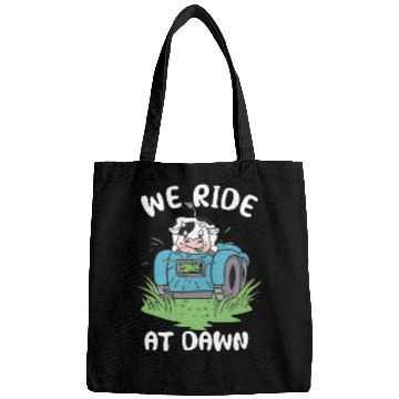 Discover We Ride At Dawn Dad Lawn Mower Make Laugh Day Yard Bags