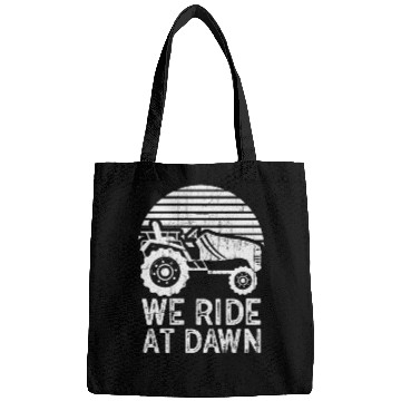 Discover We Ride At Dawn Dad Lawn Mower Make Laugh Day Yard Bags