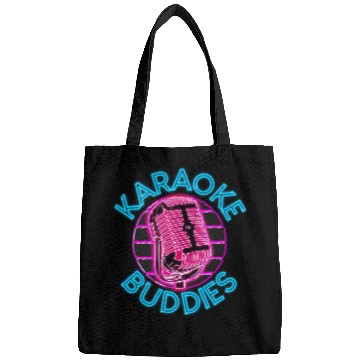 Discover Karaoke Singer Friends Besties 80s Bags