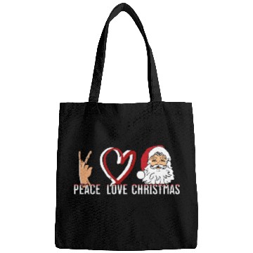 Discover Peace Love Christmas Bags