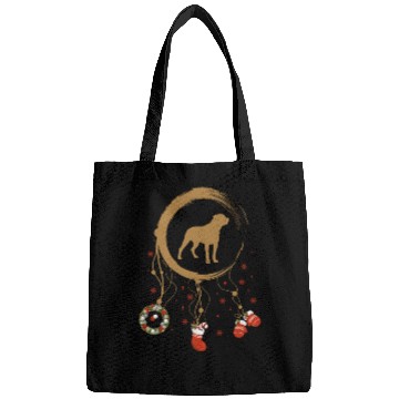 Discover dog dreamcatcher Christmas Rottweiler Bags