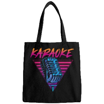 Discover Karaoke Singer Retro 80s 90s Bags