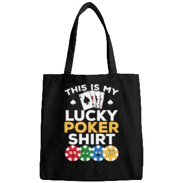 Discover Poker Player - This Is My Lucky Poker Bags - Poke