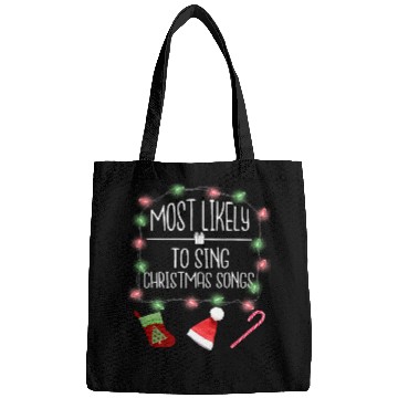 Discover Most Likely To Sing Christmas Songs Fun Christmas Bags