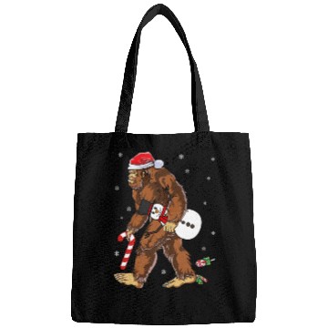 Discover Bigfoot Christmas Funny Winter Boys Men Sasquatch Bags