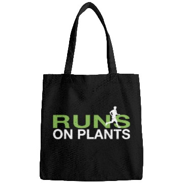 Discover Runs On Plants Plant Based Vegan Runner Bags