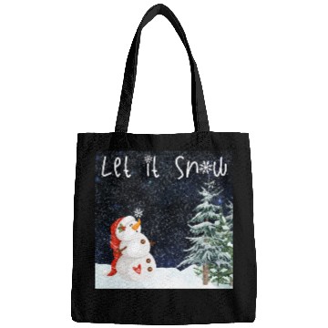Discover Snowman - Let it snow Bags