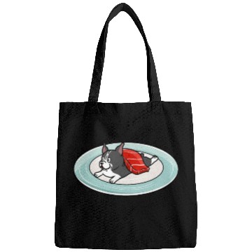 Discover Boston Terrier Nigiri Sushi Bags