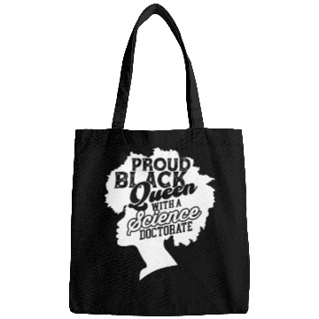 Discover Black Queen With Science Doctorate Phd Bags