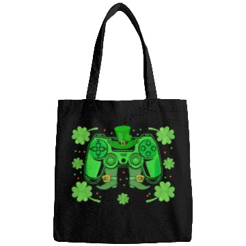 Discover Video Game Controller Irish Gamer Boys St Patricks Bags