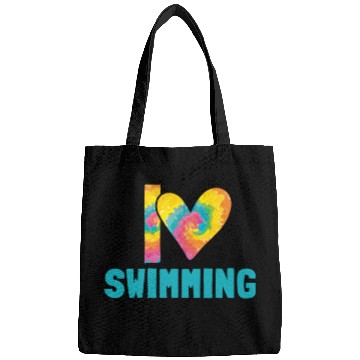 Discover I Love Swimming Swimmer Swim Bags