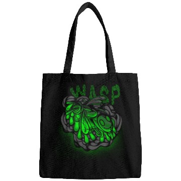 Discover Iron Toxic Neon Wasp Design Bags