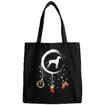 Discover dog dreamcatcher Christmas Weimaraner Bags