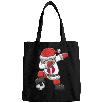 Discover Soccer Boy Dabbing Santa Christmas Jersey Japan Bags