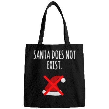 Discover Santa Does Not Exist : Xmas Santa Claus Believer Bags