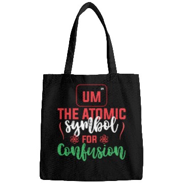 Discover The Atomic Symbol Science Teacher Gift Ideas Bags