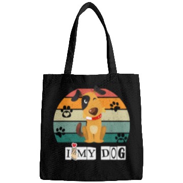 Discover I Love My Dog Bags