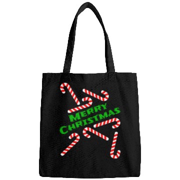 Discover Candy Cane Merry Christmas Gift Idea sweets winter Bags