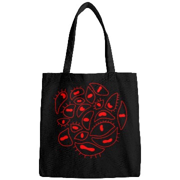 Discover Eyes Red Classic Bags
