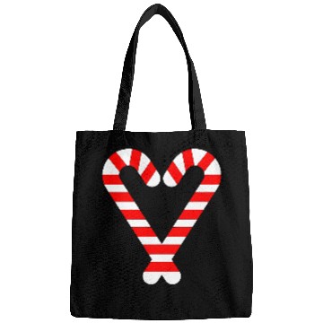 Discover Candy Canes Heart Hearts Christmas Winter Bags
